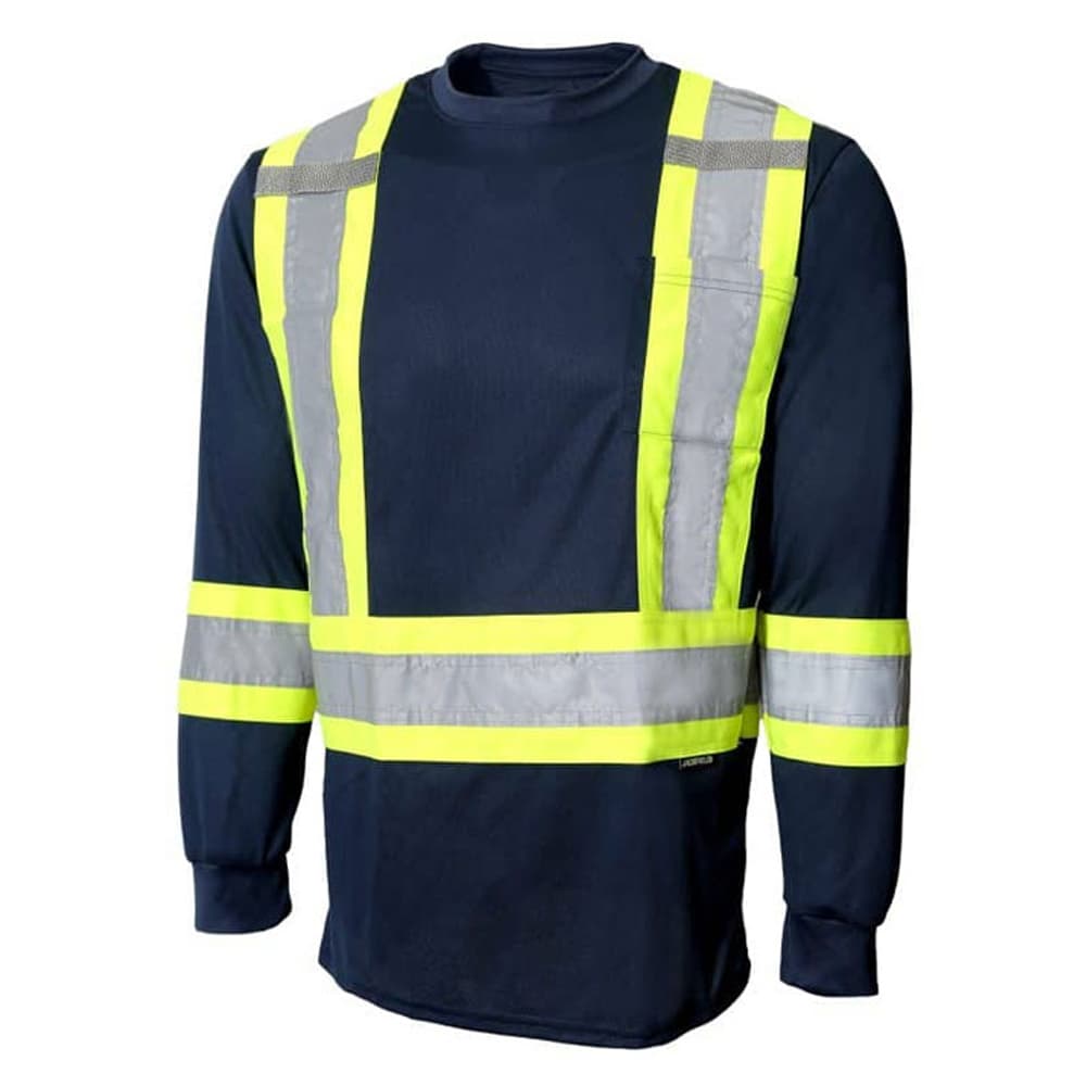 T-Shirt with Reflective Stripes - 10-665R