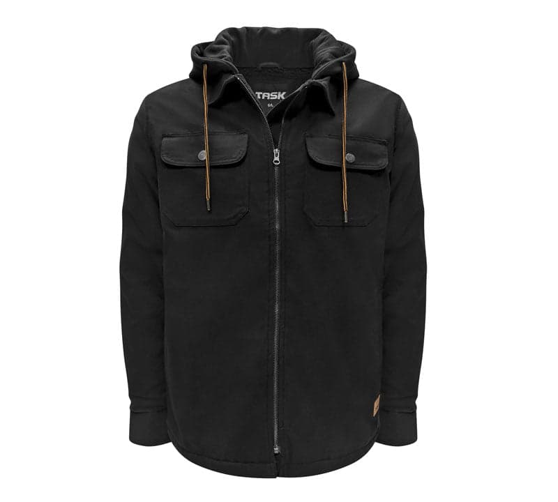TK-E1836 - Work Jacket with Sherpa Lining and Hood