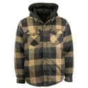 TK-1781 - Quilted Flannel Jacket with Hood