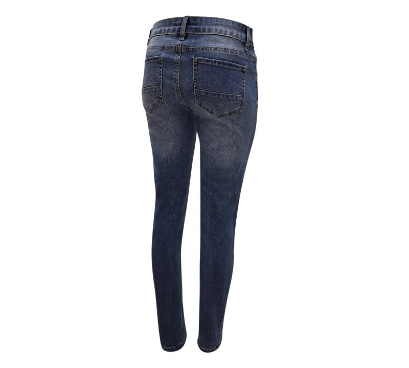 Slim High Rise Pants pour les femmes - Pantalon extensible
