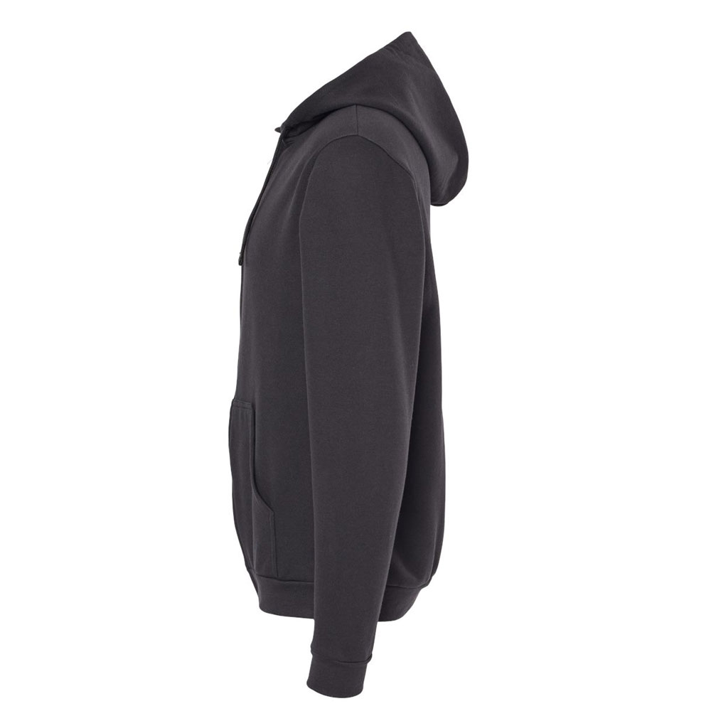 JG 3331 - MOLLETON A CAPUCHON ET ZIP UNISEXE - M&O - Image 2