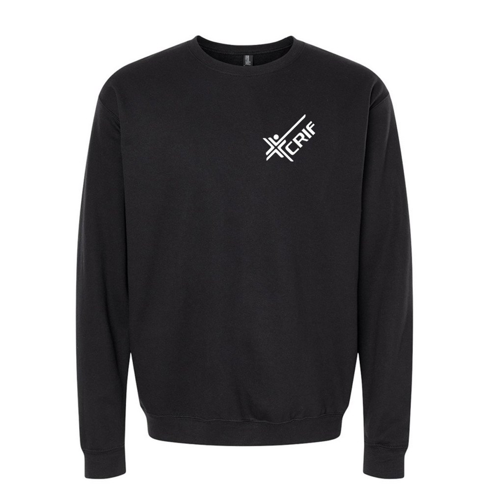 Molleton à col rond CRIF impression coeur