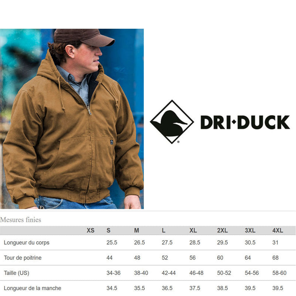 VESTE À CAPUCHON - 5020B - DRI DUCK – Image 5