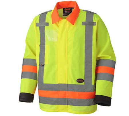 6007 - MANTEAU DE TRAVAIL POUR SIGNALISATION