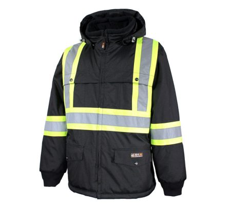 89-2501REF - MANTEAU D'HIVER AVEC BANDES RÉFLÉCHISSANTES