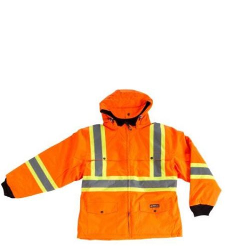89-2501REF - MANTEAU D'HIVER AVEC BANDES RÉFLÉCHISSANTES