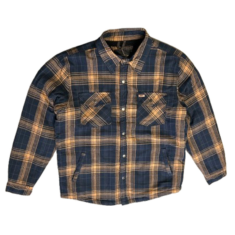 TK-1871 - VESTE EN FLANELLE AVEC DOUBLURE EN SHERPA - Image 3