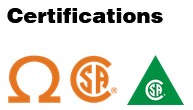 Certifications Oméga Triangle vert