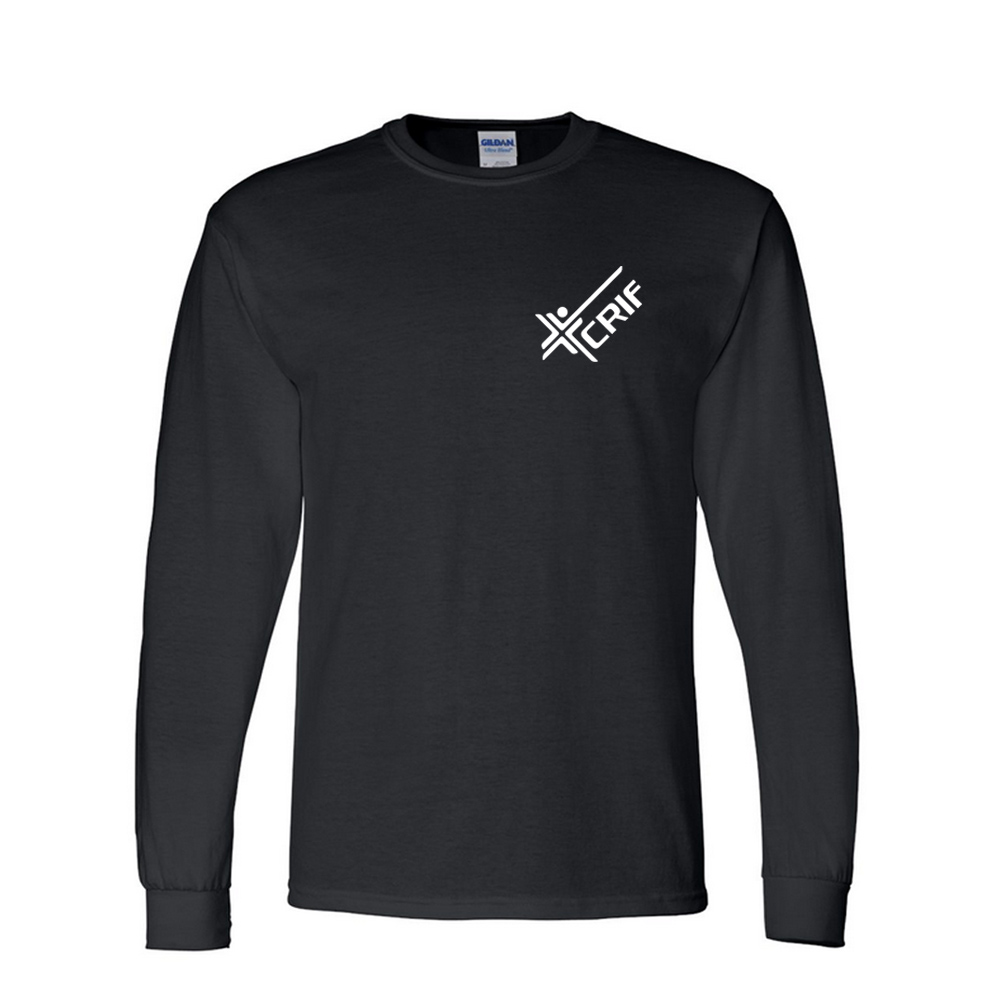 T-shirt manche longues CRIF impression coeur