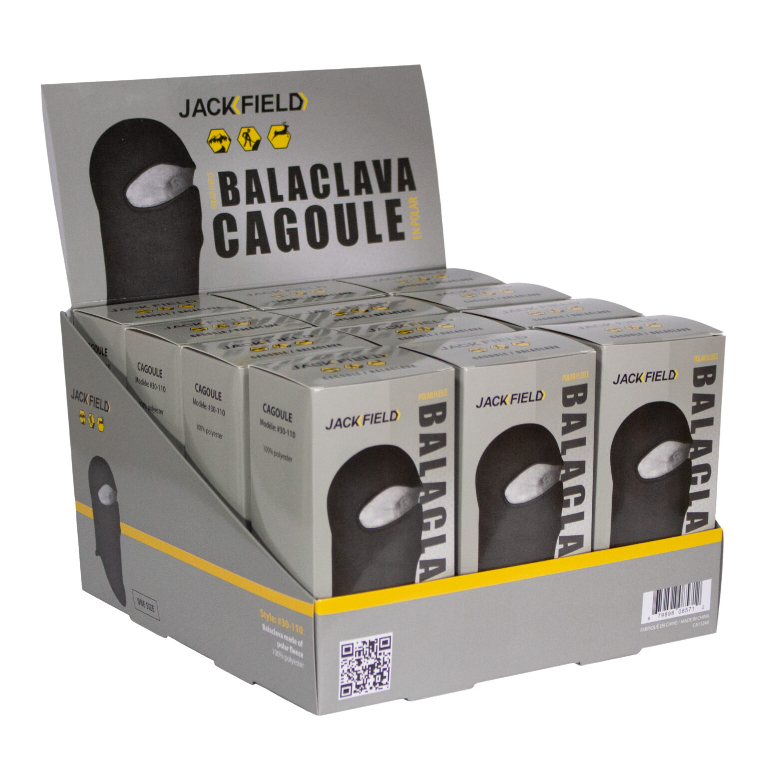 Cagoule en polar mince Jackfield - 30-110 – Image 3