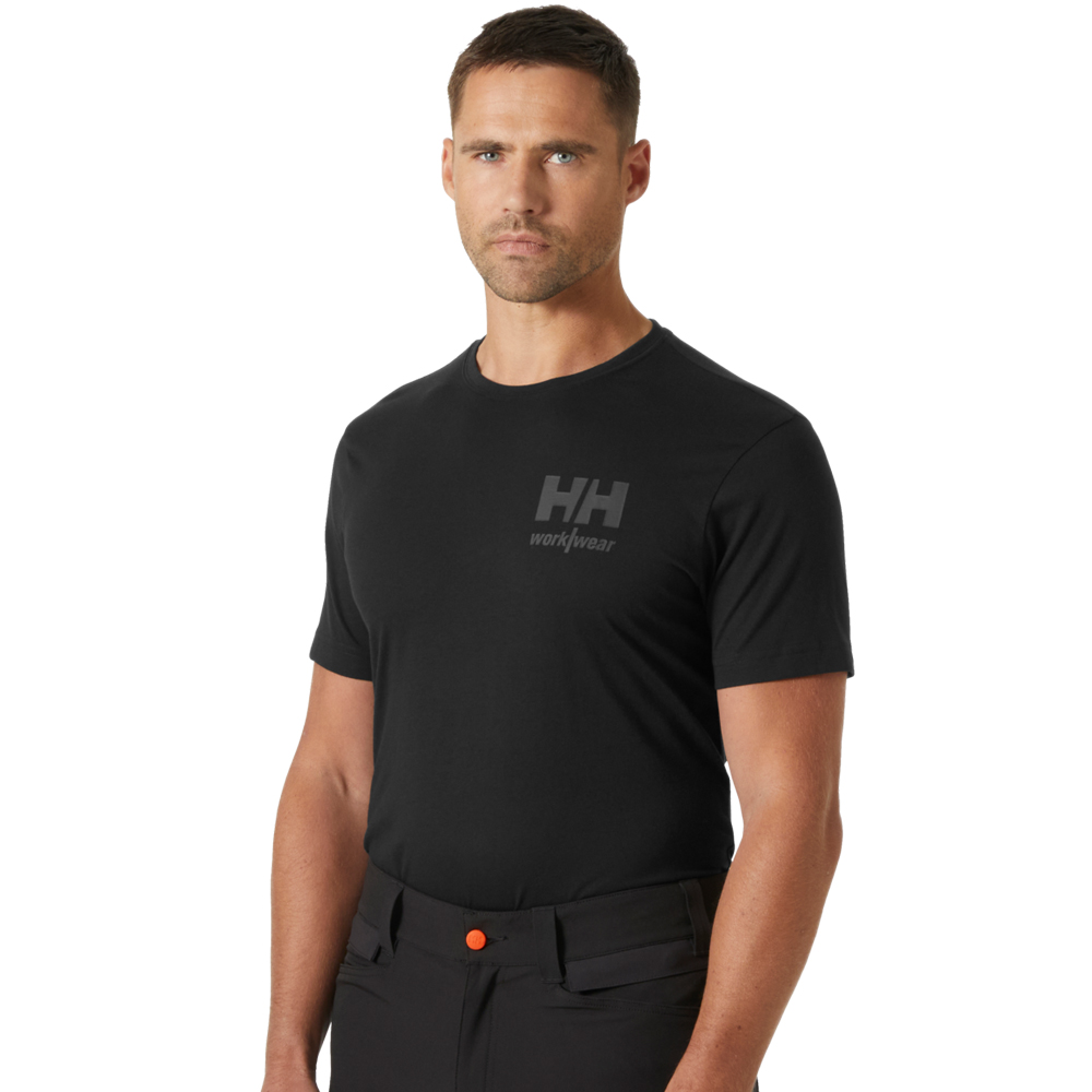 T-Shirt Helly Hansen Classic - 79309BLK – Image 4