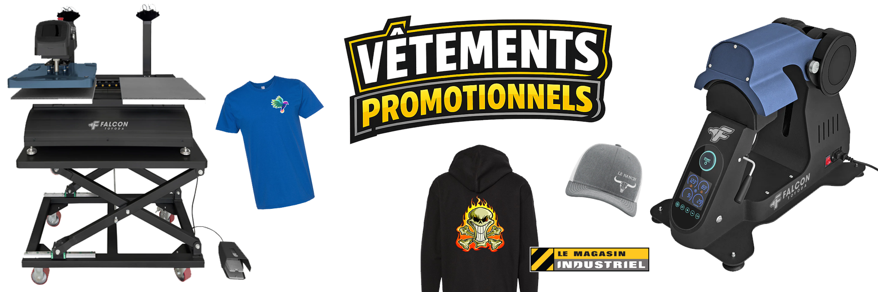 Vêtements promotionnels Le Magasin Industriel