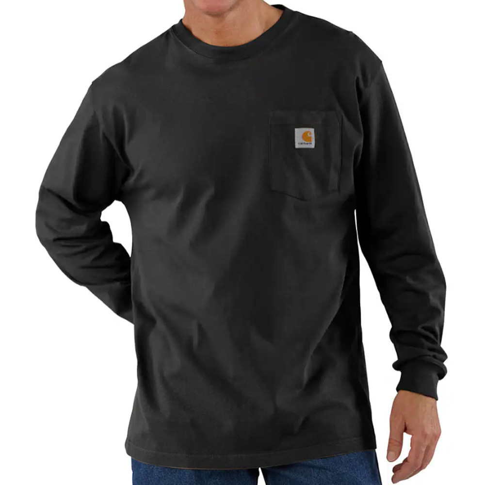 T-Shirt ML Dearborn Carhartt – K126BLK