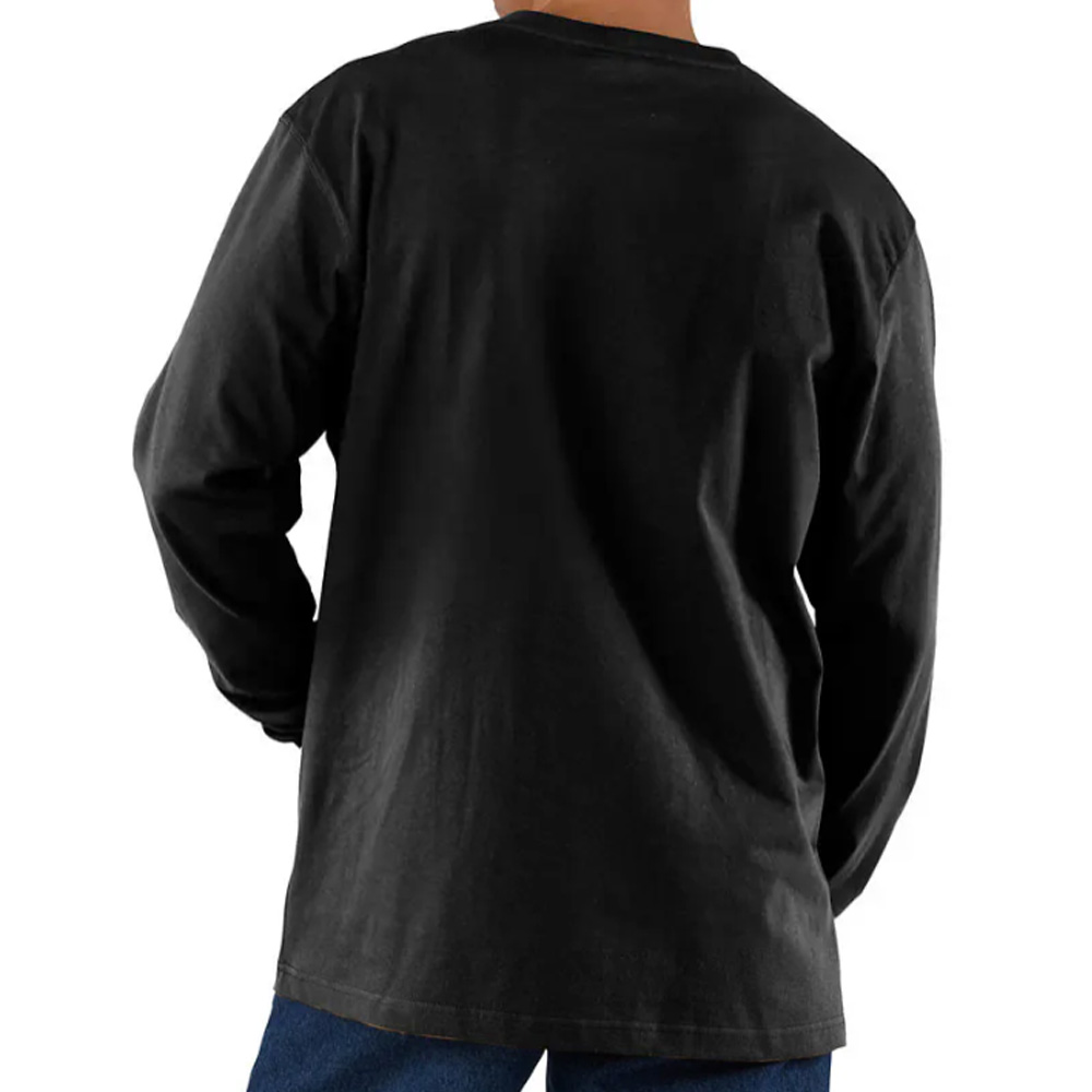 T-Shirt ML Dearborn Carhartt – K126BLK – Image 2
